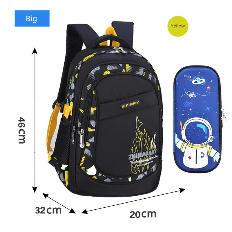 Fengdong Primary SchoolBag Pencil Bag Children Camouflage Backpack Student School Bags 6-12 Years Boy School Backpack Knapsack