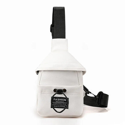 Fengdong anti-theft chest bag for men mini Crossbody Bags small shoulder bag waterproof outdoor sports bag cell phone bag men