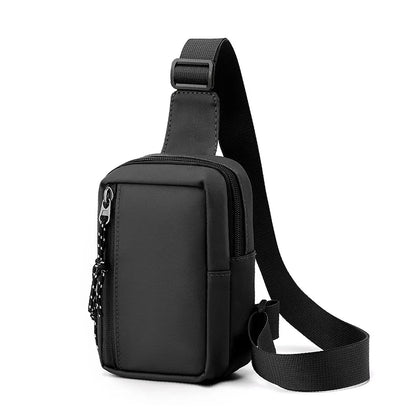 Fengdong chest bag for men small shoulder bag male messenger bag boy anti theft travel bagpack boy mini crossbody bags phone bag