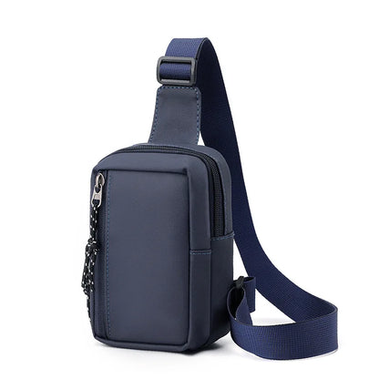 Fengdong chest bag for men small shoulder bag male messenger bag boy anti theft travel bagpack boy mini crossbody bags phone bag