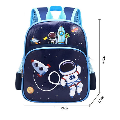 Fengdong cute animal backpack dinosaur school bags for kids 3-6 Years Old boys elementary school backpack small girl schoolbag