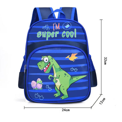 Fengdong cute animal backpack dinosaur school bags for kids 3-6 Years Old boys elementary school backpack small girl schoolbag