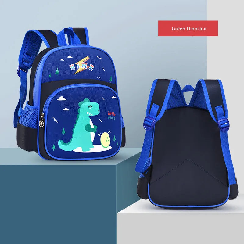 Fengdong cute animal backpack dinosaur school bags for kids 3-6 Years Old boys elementary school backpack small girl schoolbag