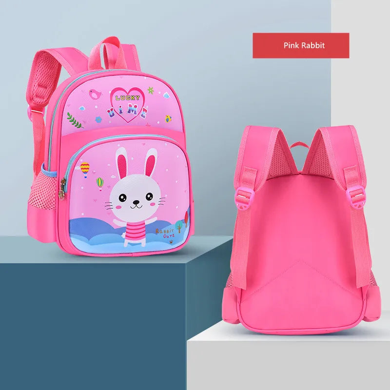 Fengdong cute animal backpack dinosaur school bags for kids 3-6 Years Old boys elementary school backpack small girl schoolbag