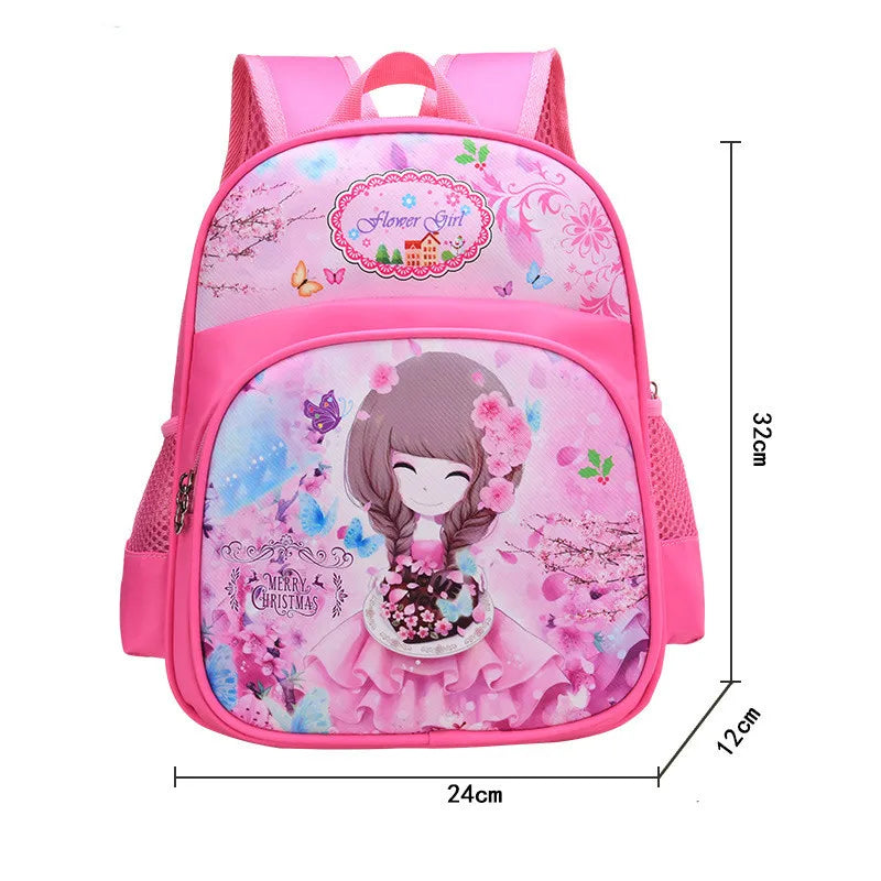 Fengdong cute animal backpack dinosaur school bags for kids 3-6 Years Old boys elementary school backpack small girl schoolbag
