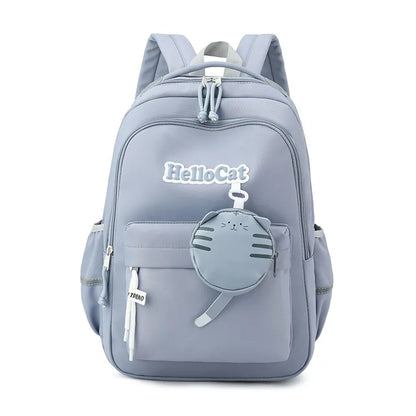 Fengdong cute school bag korean style kawaii school backpack girl bag elementary school bags for girls primary students gift
