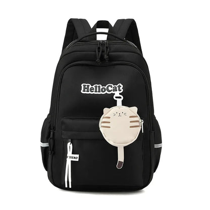 Fengdong cute school bag korean style kawaii school backpack girl bag elementary school bags for girls primary students gift