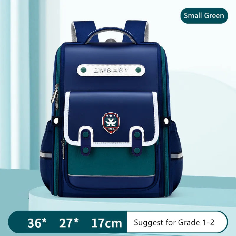 Fengdong elementary school backpack for girls high quality orthopedic school bag kids satchel girls waterproof school backpack