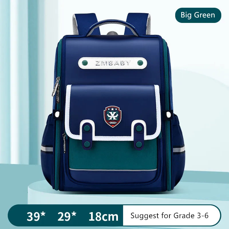 Fengdong elementary school backpack for girls high quality orthopedic school bag kids satchel girls waterproof school backpack