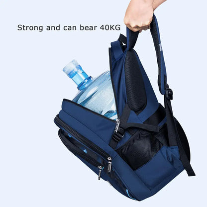 Fengdong elementary school backpack large capacity school bags for boys waterproof oxford fabric bookbag luminous school bag