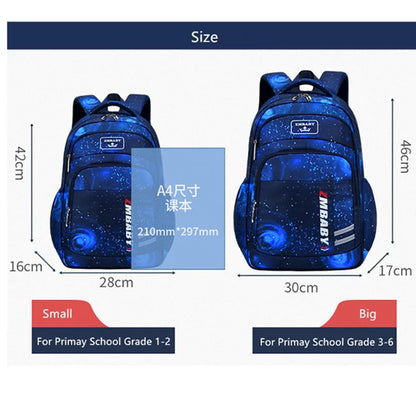 Fengdong elementary school bags for boys space star backpacks for students children book bag waterproof school backpack for kids