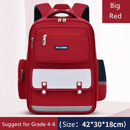 Fengdong elementary school bags for girls waterproof bag for books pink backpack large capacity school luminous backpack girl