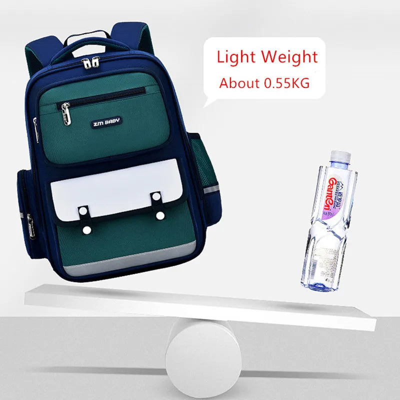 Fengdong elementary school bags for girls waterproof bag for books pink backpack large capacity school luminous backpack girl