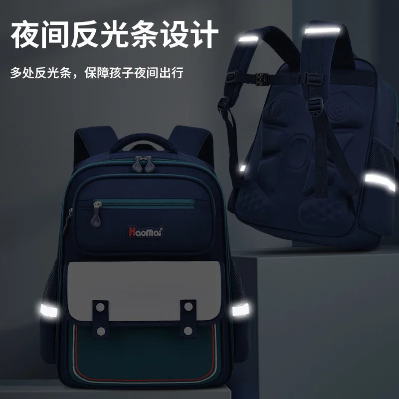 Fengdong elementary school bags for kids girls cute school backpack pink purple bookbag primary girls Schoolbag Children gift