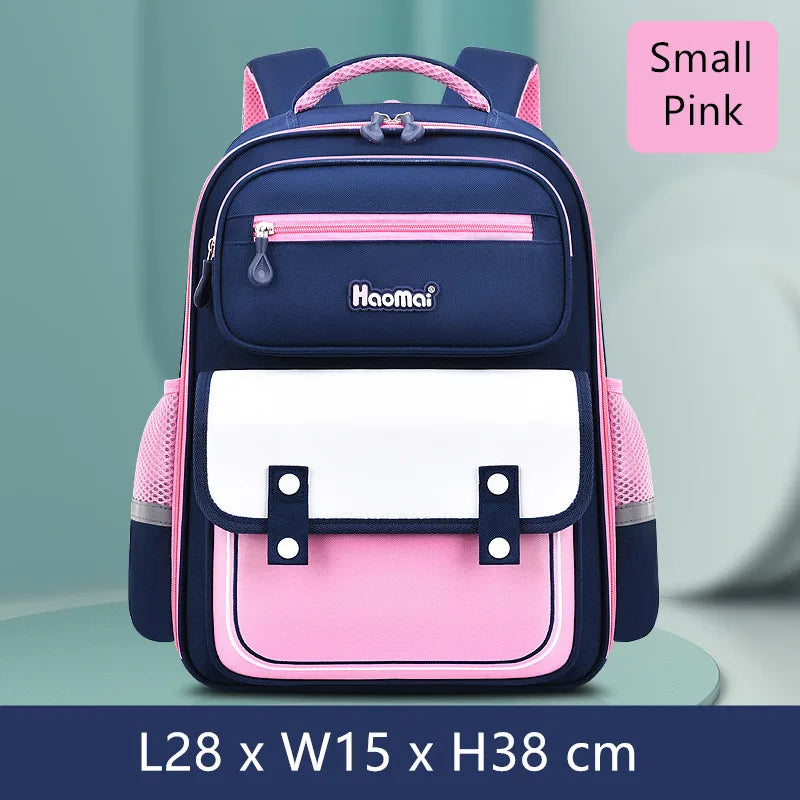 Fengdong elementary school bags for kids girls cute school backpack pink purple bookbag primary girls Schoolbag Children gift
