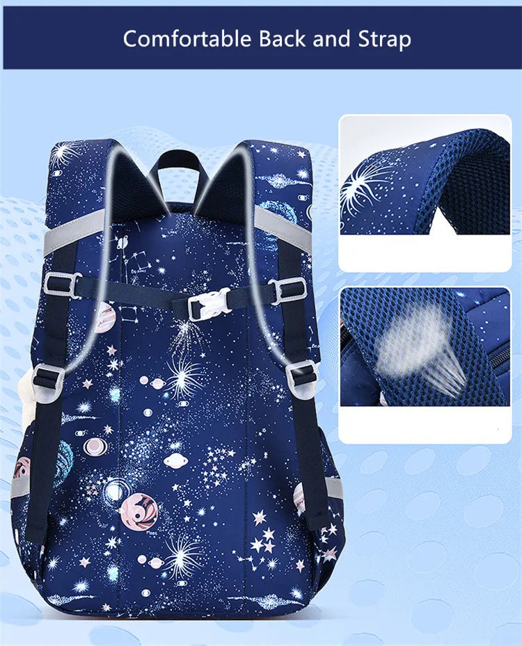 Fengdong elementary school girl bag children Cute book bag school backpack for girls 6-12 years student large capacity backpack