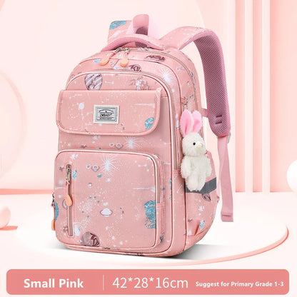 Fengdong elementary school girl bag children Cute book bag school backpack for girls 6-12 years student large capacity backpack