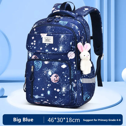 Fengdong elementary school girl bag children Cute book bag school backpack for girls 6-12 years student large capacity backpack