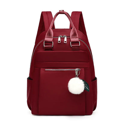 Fengdong female simple small backpack women gift 12 inch laptop bag ultra light school backpack for girls rucksack dropshipping