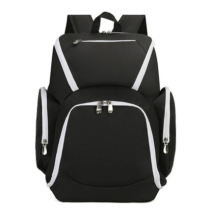 Fengdong football backpack carry bag for basketballs fashion waterproof lightweight sport backpack men large capacity school bag