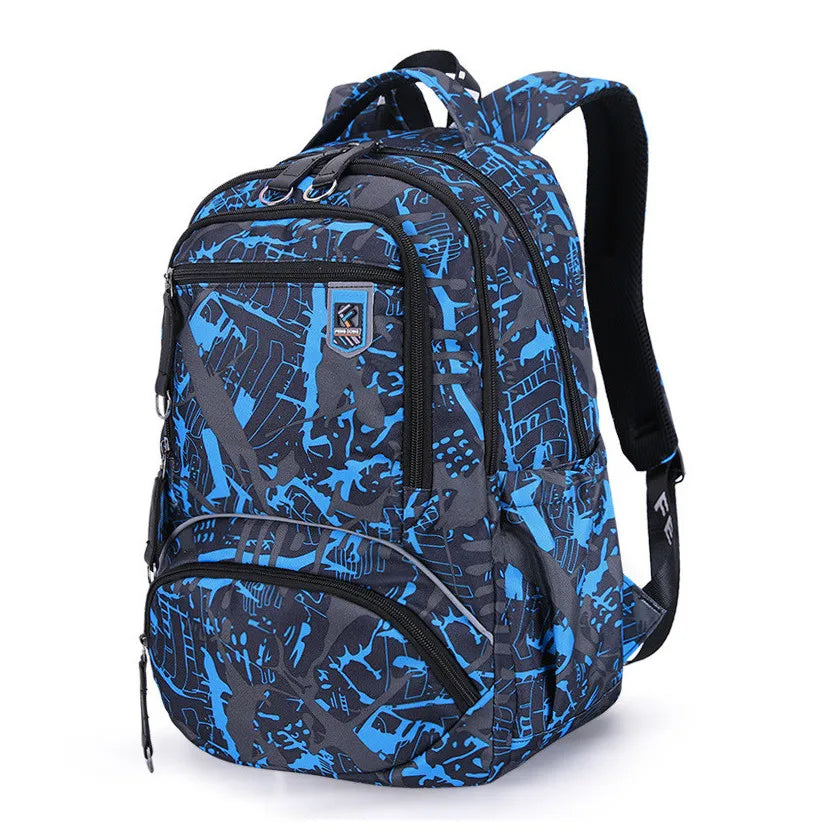 Fengdong high school backpack College Student school backpack big School Bags for Teenage boys Casual Sports backpack Rucksack