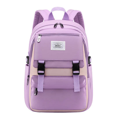 Fengdong high school backpack for girls student schoolbag large capacity Backpack middel  School Bags for Teenagers bookbag