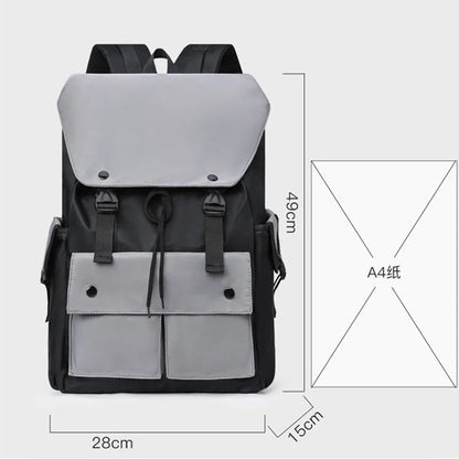 Fengdong high school backpack for teenage boys cool schoolbag waterproof lightweight travel backpack college boy large bookbag