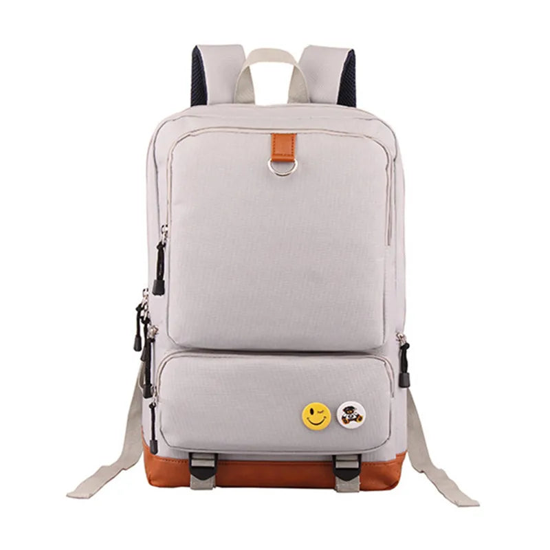 Fengdong high school backpack for women book bag student school bags for girls of 14 years female travel backpack simple bagpack