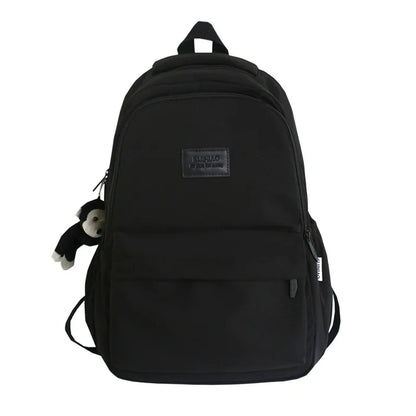 Fengdong high school backpack student simple style Laptop Backpack large capacity School bags for women College Student bookbag