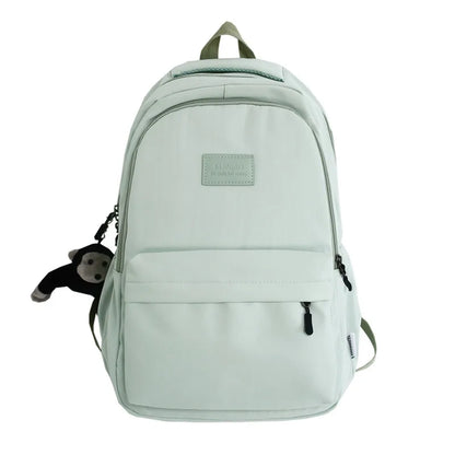 Fengdong high school backpack student simple style Laptop Backpack large capacity School bags for women College Student bookbag