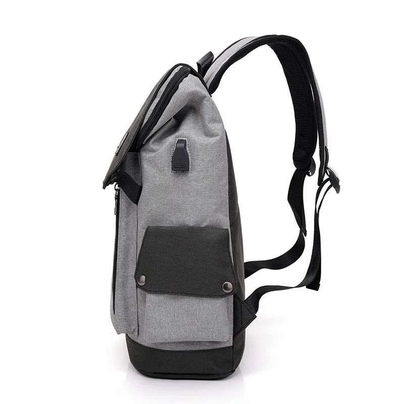 Fengdong high school backpack waterproof school bags for boys big usb backpack anti theft bag men travel bags schoolbag boy gift