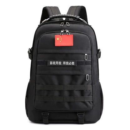 Fengdong junior high school backpack for teenage boys camouflage bookbag school bags large capacity sport backpack USB port