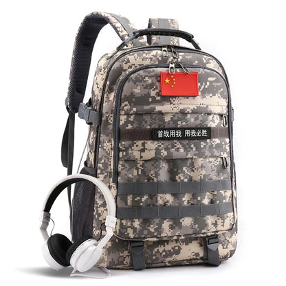 Fengdong junior high school backpack for teenage boys camouflage bookbag school bags large capacity sport backpack USB port