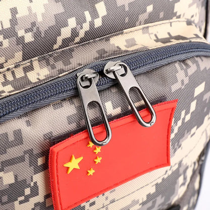 Fengdong junior high school backpack for teenage boys camouflage bookbag school bags large capacity sport backpack USB port
