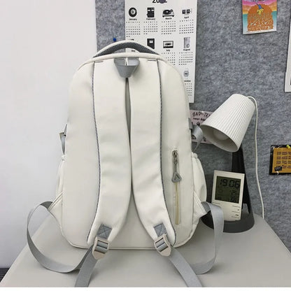 Fengdong junior high school backpack student simple backpack campus shoulder bag school bags for teenage girls large schoolbag