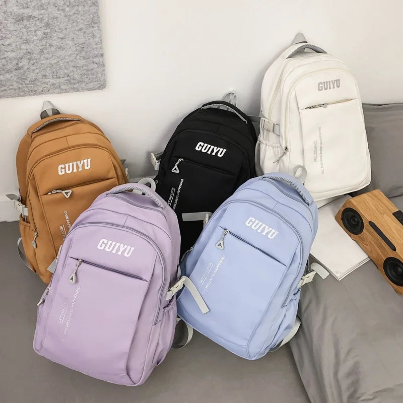 Fengdong junior high school backpack student simple backpack campus shoulder bag school bags for teenage girls large schoolbag