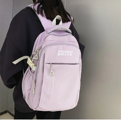 Fengdong junior high school backpack student simple backpack campus shoulder bag school bags for teenage girls large schoolbag