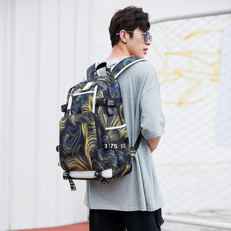 Fengdong junior high school boy backpack large capacity student backpack waterproof school bags for teenage boys big Book bag