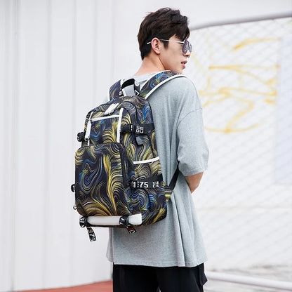 Fengdong junior high school boy backpack large capacity student backpack waterproof school bags for teenage boys big Book bag