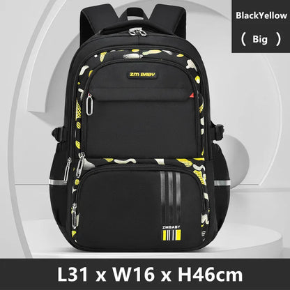 Fengdong kids school bags for boys waterproof school backpack large capacity book bag primary school supplies children bag gift