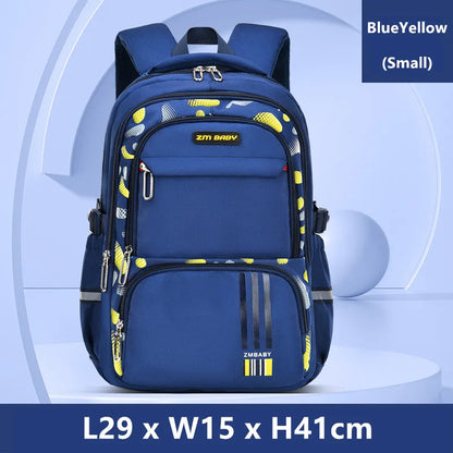 Fengdong kids school bags for boys waterproof school backpack large capacity book bag primary school supplies children bag gift