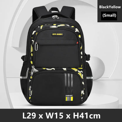 Fengdong kids school bags for boys waterproof school backpack large capacity book bag primary school supplies children bag gift