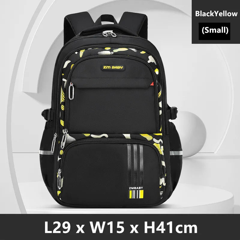 Fengdong kids school bags for boys waterproof school backpack large capacity book bag primary school supplies children bag gift