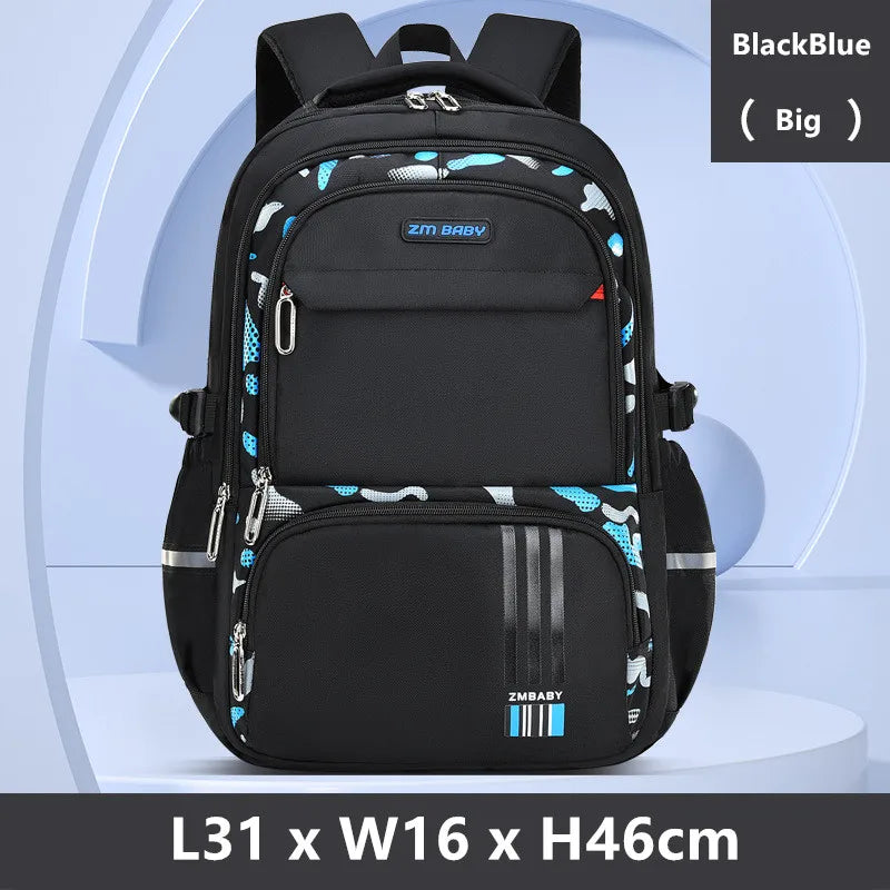 Fengdong kids school bags for boys waterproof school backpack large capacity book bag primary school supplies children bag gift