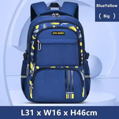 Fengdong kids school bags for boys waterproof school backpack large capacity book bag primary school supplies children bag gift