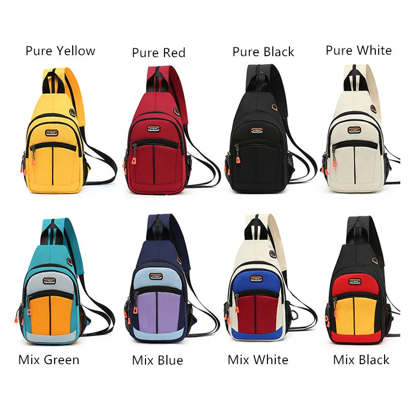 Fengdong men anti-theft chest bag small backpack mini cross body bags unisex shoulder bag female outdoor travel sports bag pack