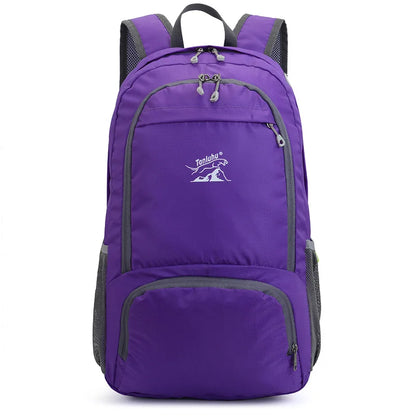 Fengdong men folding sport backpack ultra light large travel backpack waterproof easy storage bagpack travel bag foldable bag