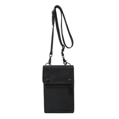 Fengdong men mini crossbody bag phone pouch small one shoulder mobile phone bag male ID credit card case boy gift money pocket
