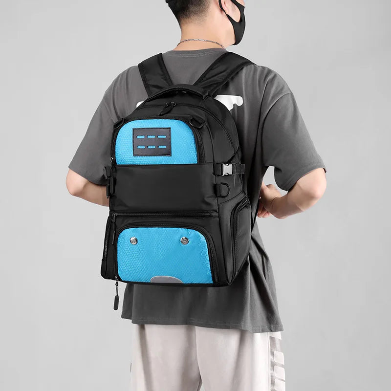 Fengdong middle high school basketball backpack Soccer shoe backpack teenage boys football ball bag student big school shoe bag