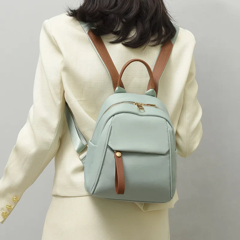 Fengdong mini backpack for girls small fashion backpack for ladies shoulder bag for phone women travel bag for ipad mini 6